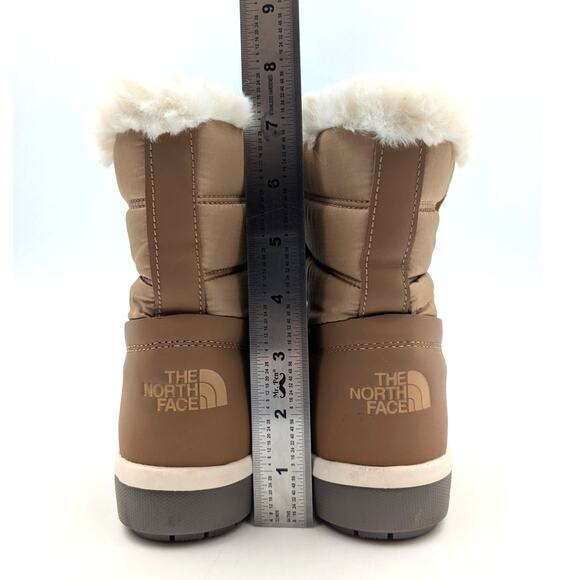 The North Face Sierra Luxe Waterproof Boots Women's Brown Size US6 EU37 - Picture 4 of 9